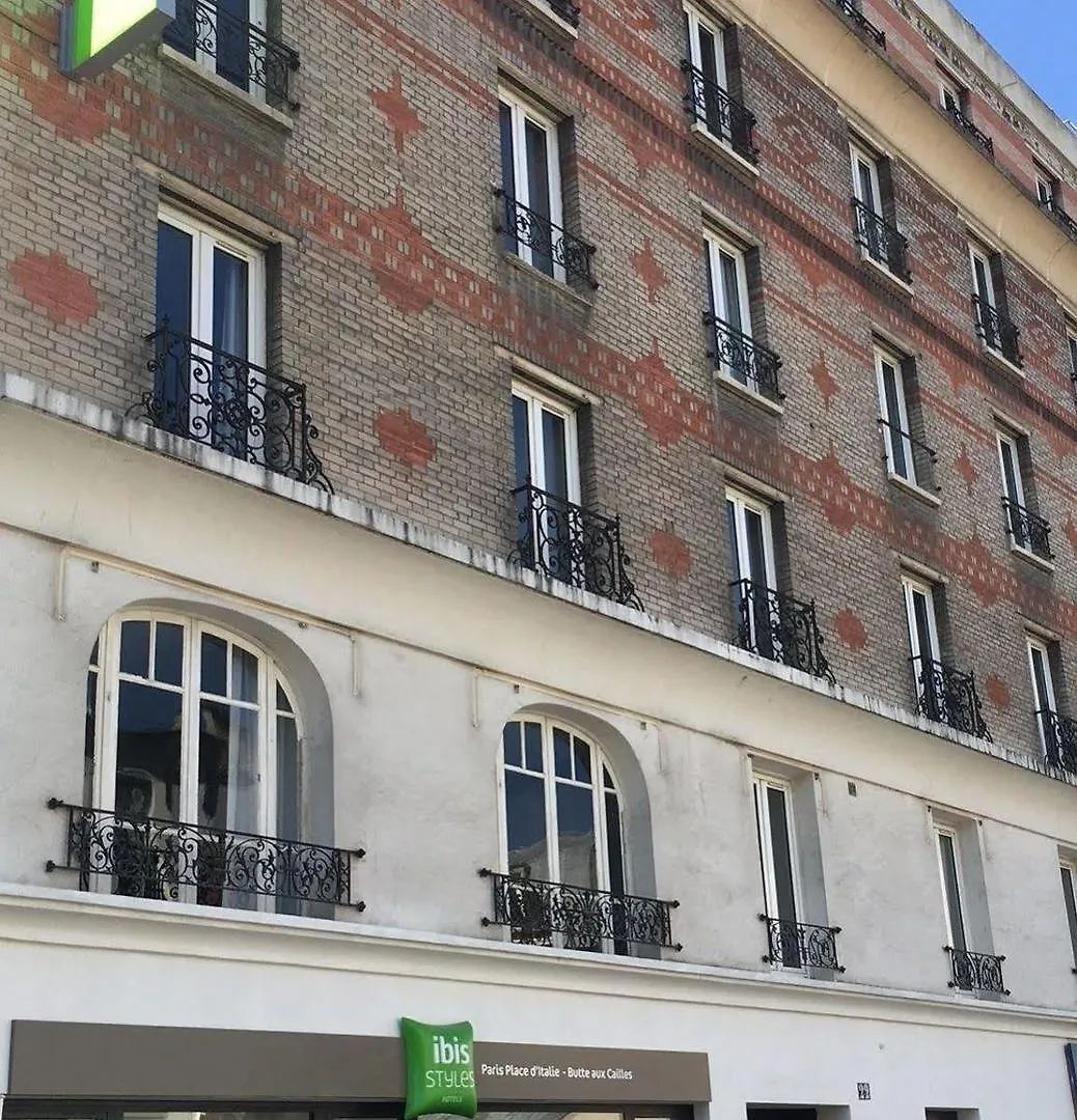 Szálloda Ibis Styles Place D'italie - Butte Aux Cailles